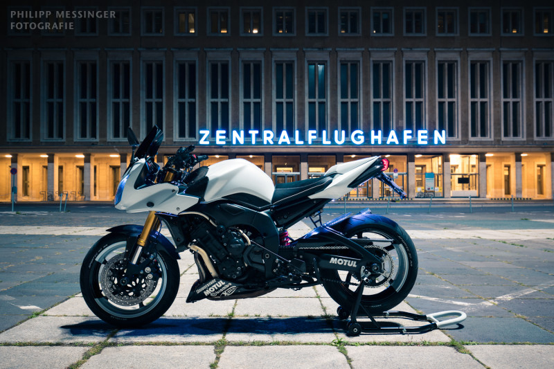 meine FZ1 in Berlin