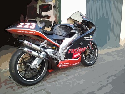 Aprilia RS 250 Harada Design