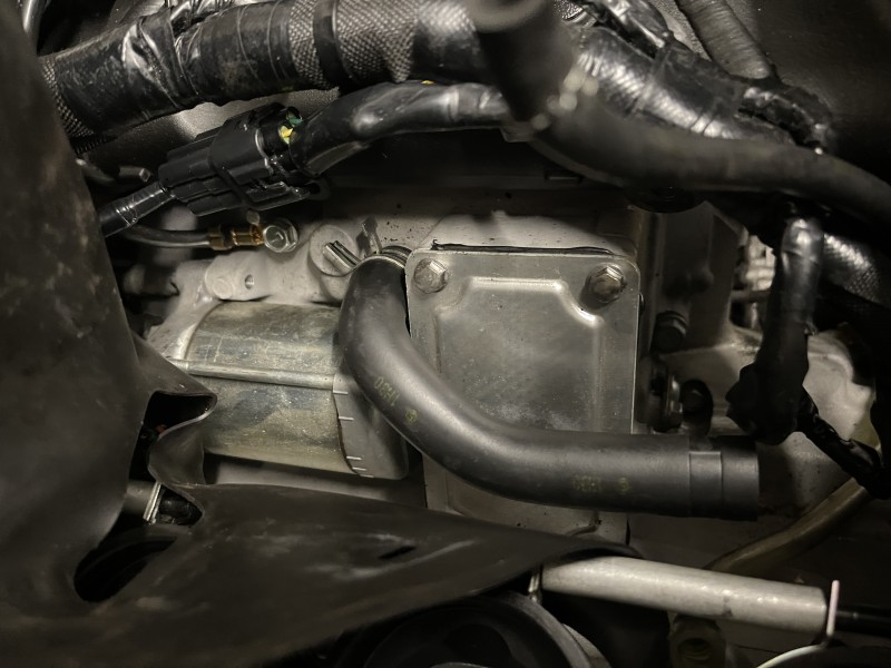 Vor der Montage des Halters